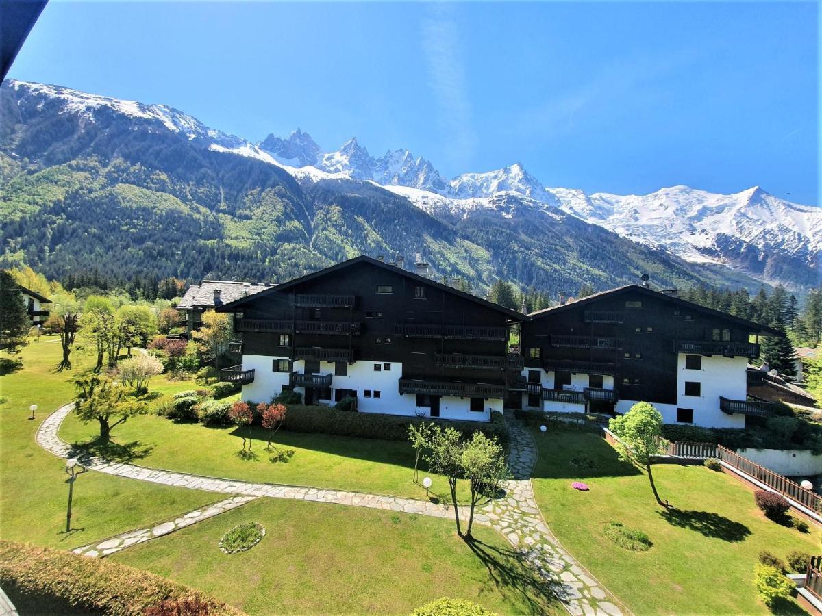 Chamonix Superbe Appartement Vue Mont Blanc ภายนอก รูปภาพ