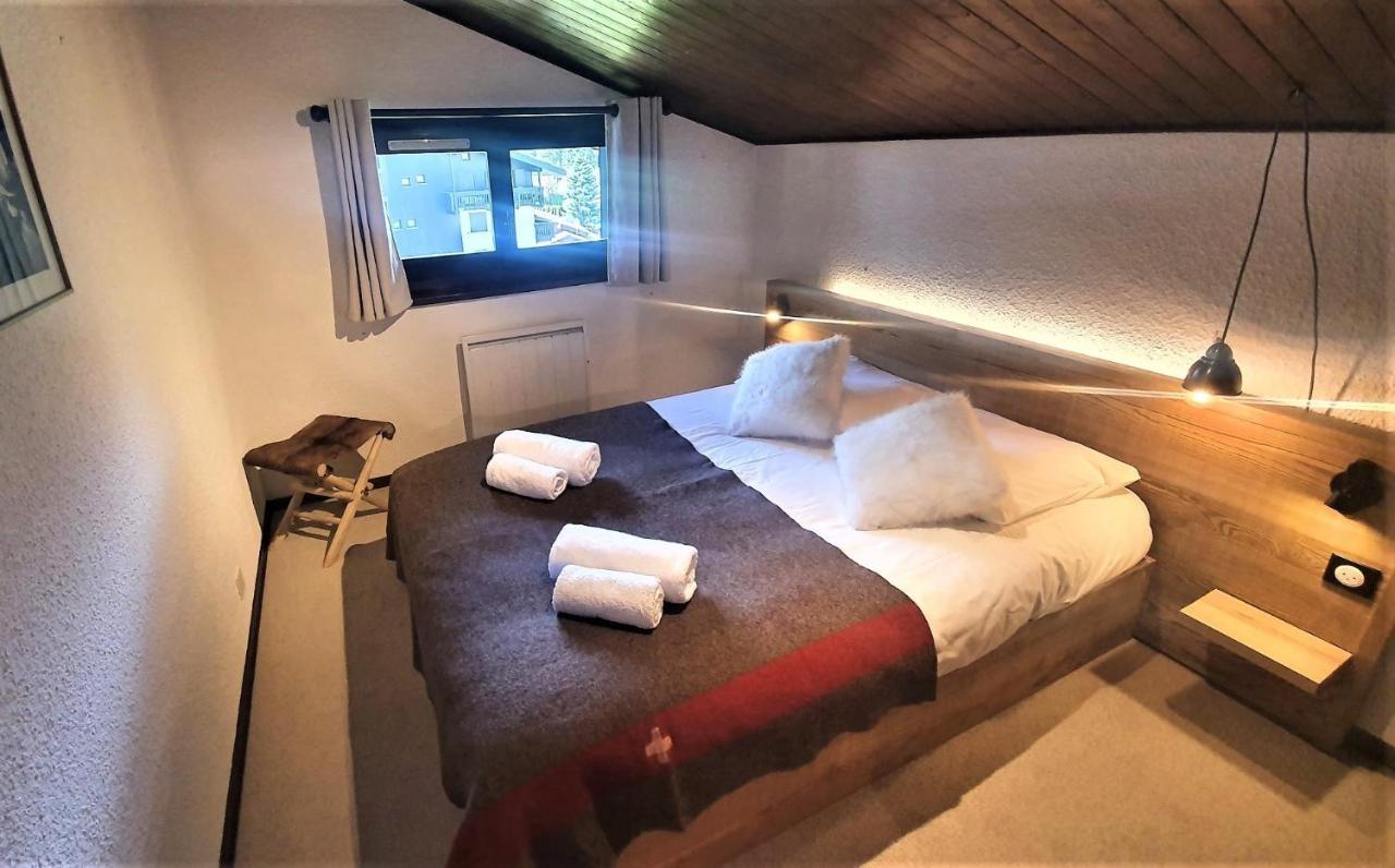 Chamonix Superbe Appartement Vue Mont Blanc ภายนอก รูปภาพ
