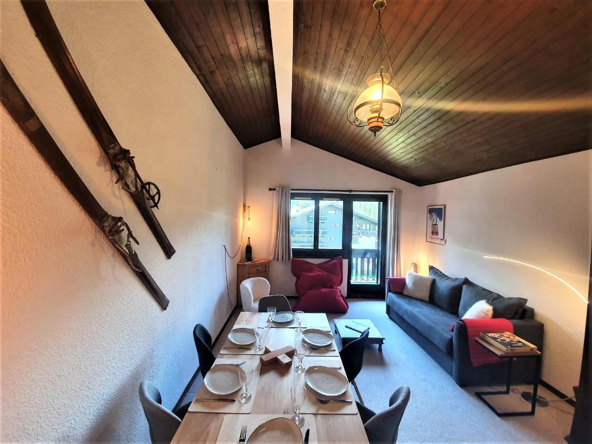 Chamonix Superbe Appartement Vue Mont Blanc ภายนอก รูปภาพ