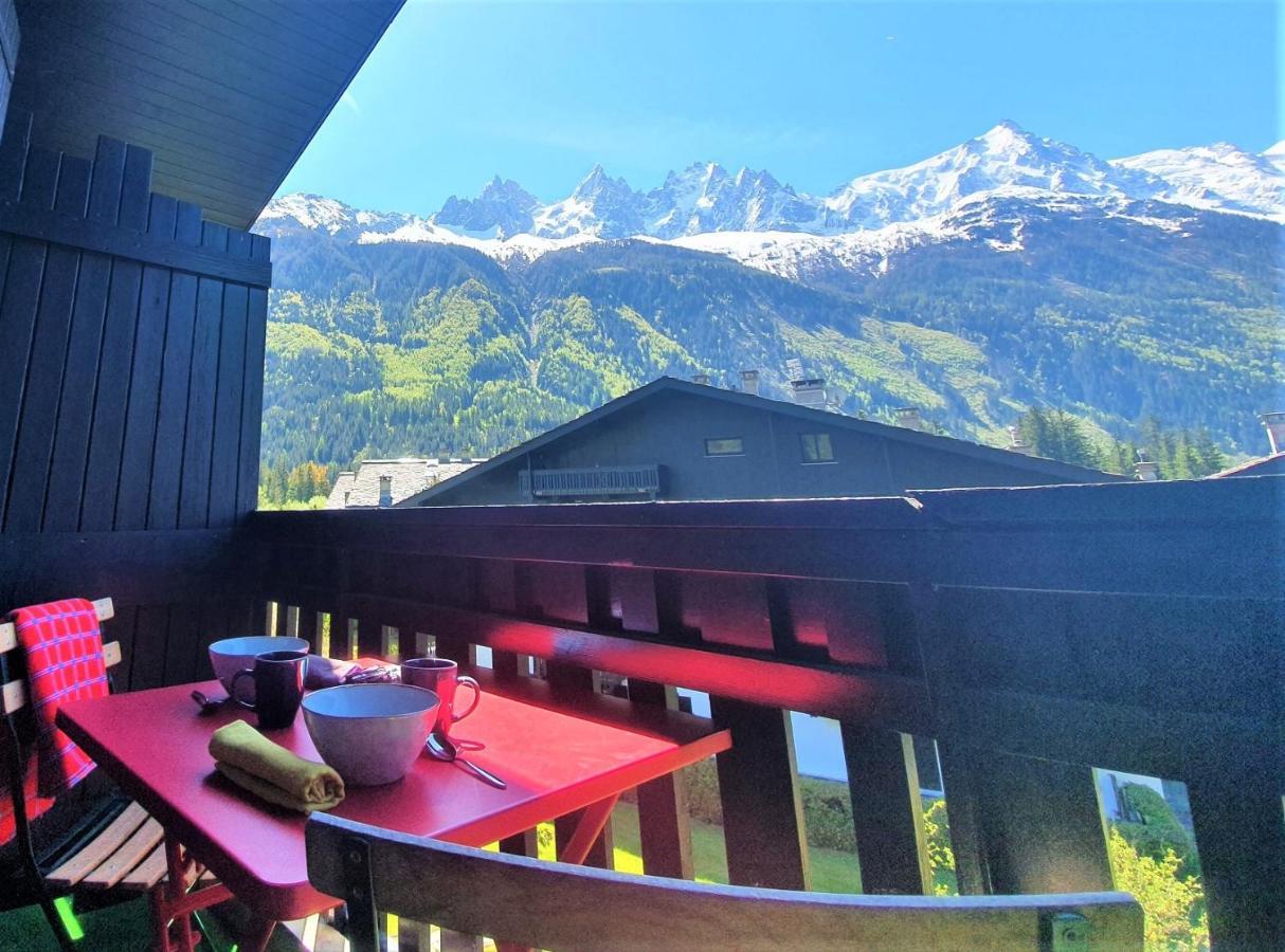 Chamonix Superbe Appartement Vue Mont Blanc ภายนอก รูปภาพ