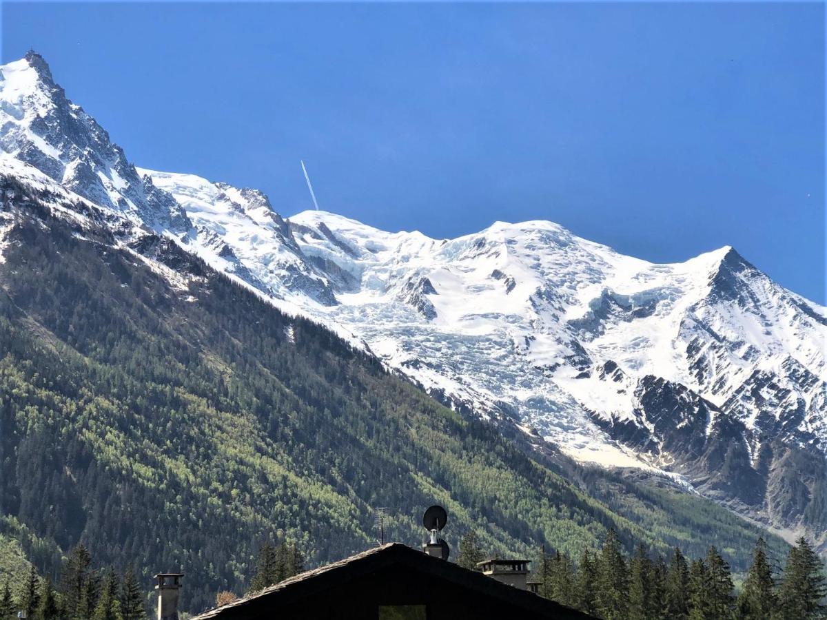Chamonix Superbe Appartement Vue Mont Blanc ภายนอก รูปภาพ